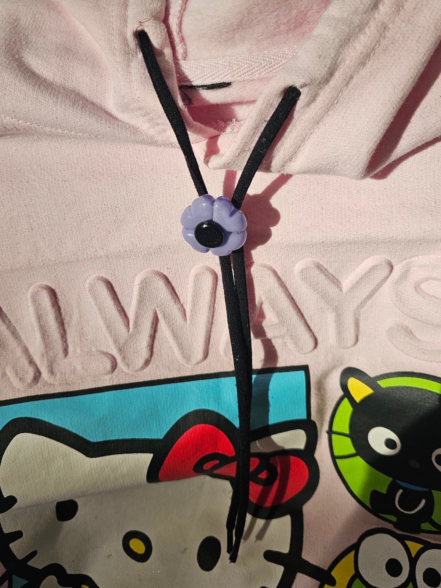Purple Flower Hoodie Pal